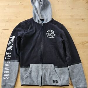 Tony Hawk Black and Gray Zip-Up Jacket